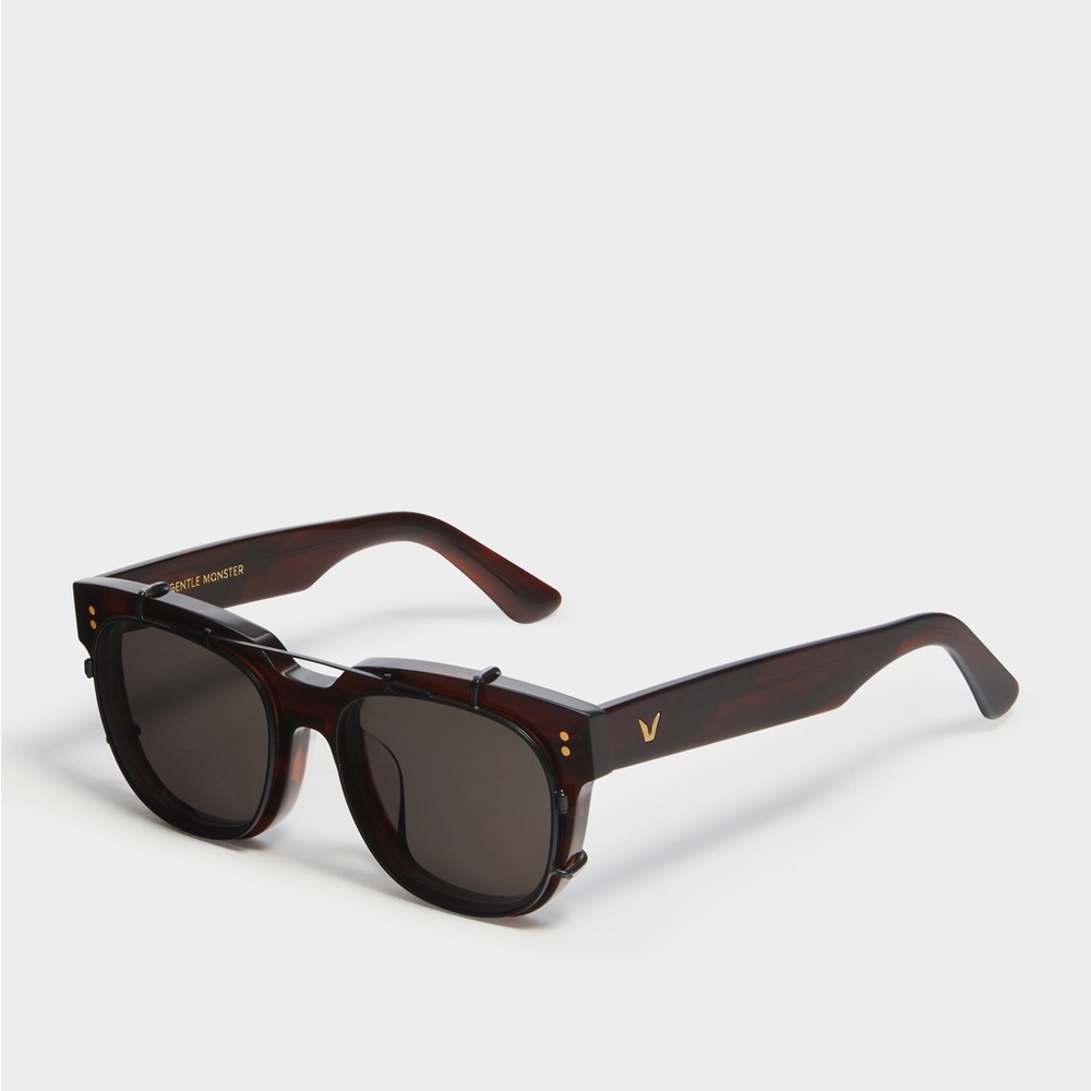 Gentle Monster Una C with Sunglasses Clip on